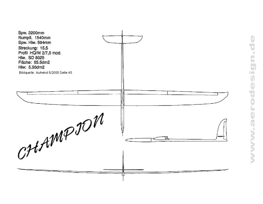 F3B Modell "Champion"